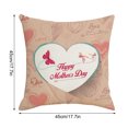 thumbnail image 3 of Harpi Decorative Throw Pillow Covers Clearance Happy Mothers Day Pillow Covers 18x18,I Love You Mom Cushion Covers Outdoor Couch Pillow Case Gift for Mother Grandma Birthday Home Decoration, 3 of 3