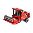 thumbnail image 4 of Cosechadora combinada para niños, juego de maquinaria agrícola, vehículo de recolección, juguete, cortacésped simulado, camión de transporte para Rojo, 4 of 8