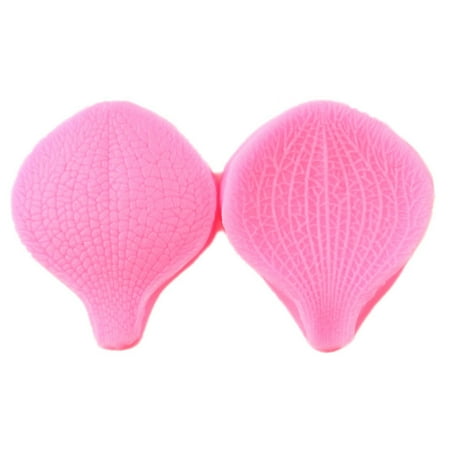 

2 PCS Silicone Molds Cake Decorating Tools Orchid Petals Shaped Fondant Mould Candy Chocolate Gumpaste Mold Color Random