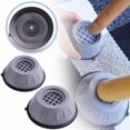thumbnail image 3 of 4 almohadillas para pies de lavadora para lavadora de goma antivibración, antideslizante, antivibración y reducción de ruido, 3 of 5