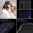 thumbnail image 5 of Dteck For Samsung Galaxy S21 Ultra Waterproof Case, Built-in Screen Protector IP68 Underwater Full Body Seal Cover Clear Sound Anti-Scratch Heavy Duty Waterproof Cover, Black, 5 of 8
