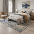 thumbnail image 2 of KUETH 5'X7' Area Rugs Machine Washable Rugs for Living Room, Non Slip Flat Pile Rug with Rubber Backing, Rug for Entryway Bedroom Dining Room Home Office, 2 of 3