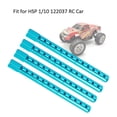 thumbnail image 3 of M Buder - Accesorios para Coche RC 1/10 HSP 122037, Soporte de Aleación de Aluminio, Piezas de Repuesto para Vehículos a Control Remoto (Azul) - 4 Piezas, 3 of 7