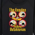 thumbnail image 3 of The Beatles - Yellow Submarine Windows - Women's Lightweight French Terry Long Sleeve Shirt, 3 of 6