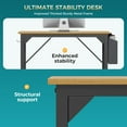 thumbnail image 5 of LIFERECORD 47 Inch Computer Desk with Storage Bag & Hook for Home Office Small Spaces, 5 of 5