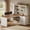 White + Brown, variant on SEDETA Farmhouse L Shaped Computer Desk with 3 Drawers, 59" Corner Office Desk with 5-Tier Bookshelf Hutch, Wood Writing Table Workstation with Built-in Power Outlet for Home Office, White + Brown