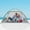 Cancun Seashore-1, variant on OutdoorMaster Beach Tent for 3 Person with 2 Doors - Easy Setup and Portable Beach Shade Sun Shelter Canopy with UPF 50+ UV Protection - Blue