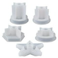 thumbnail image 4 of Adultes Support de Bougie en Résine Époxy Support de Bougie en Silicone Moule en Silicone à la Maison Résistant aux Hautes Températures Support de Moule de Chandelier Accessoires, 4 of 8