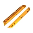 thumbnail image 2 of Almencla 2Pcs 1/12 RC Car Chassis Mud Guards Side Trails Bar DIY Modified Professional Aluminum Alloy Upgrade for Wltoys 124018 124007 Gold, 2 of 8