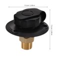 thumbnail image 2 of KAKOWELY kit d'Entrée et de Sortie d'Eau pour Réservoir d'Eau en Laiton avec Valve de Contrôle Anti-Fuite Idéal pour Véhicule Récréatif Bateau Empêche le Reflux pour Connexion d'Eau Fraîche, 2 of 5