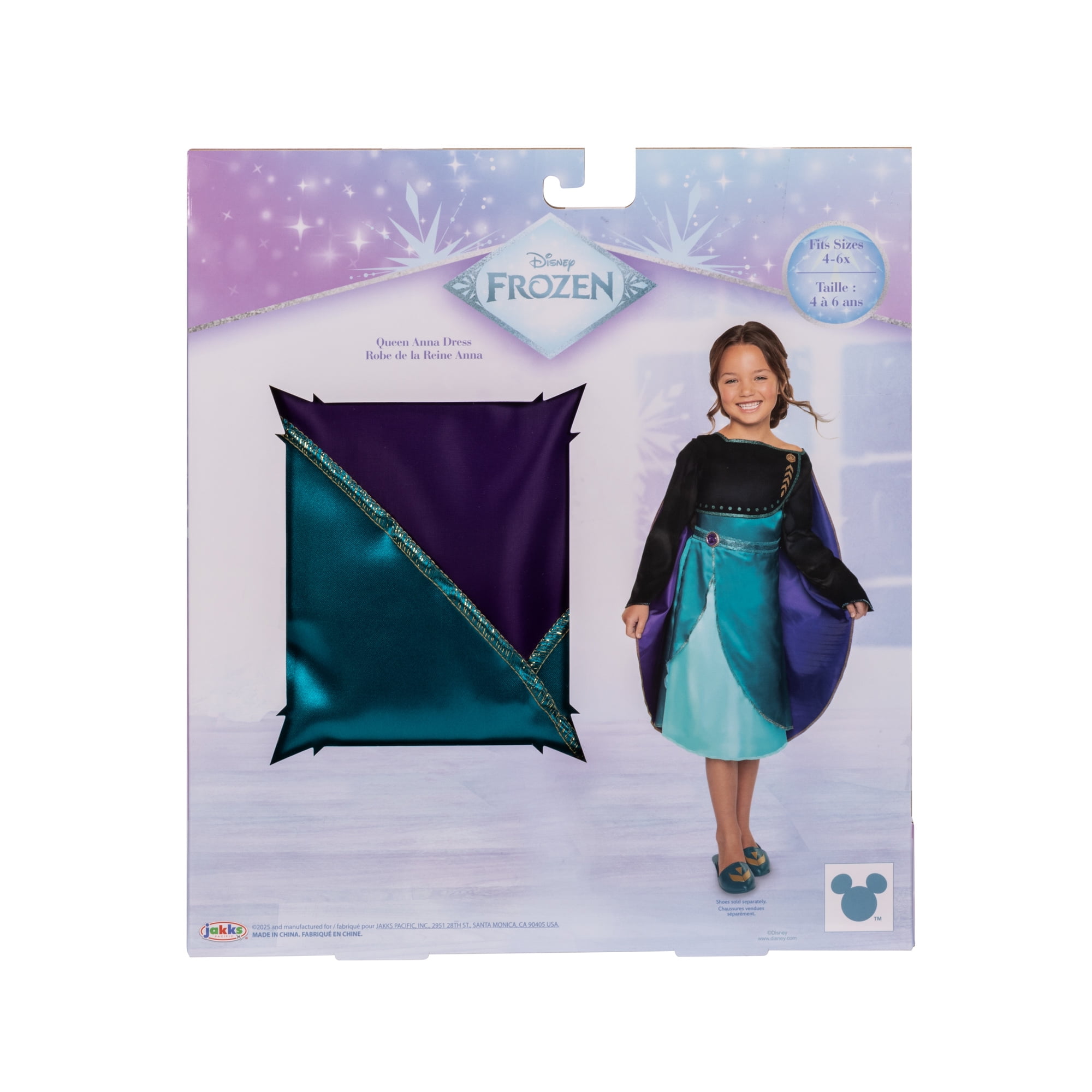 Disney's Frozen Anna Epilogue Dress Roleplay for Girls Ages 4-6x