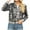 Black, variant on IROINNID Women's Band Jacket Coat Graphic Prints Long Sleeve Comfy Cardigan Casual Outerwear, Black