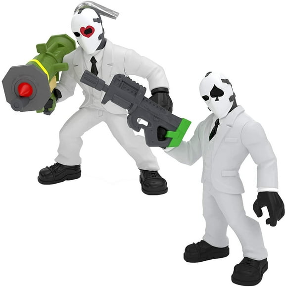 Fortnite Battle Royale Collection Wild Card Hearts and Spades Action Figures, 2 Piece