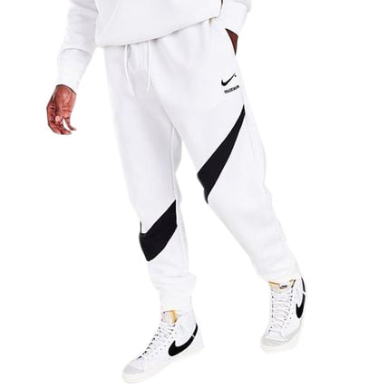 cobertura Grifo acortar Men's Nike White/Black Sportswear Swoosh Tech Fleece Pants - 2XL -  Walmart.com