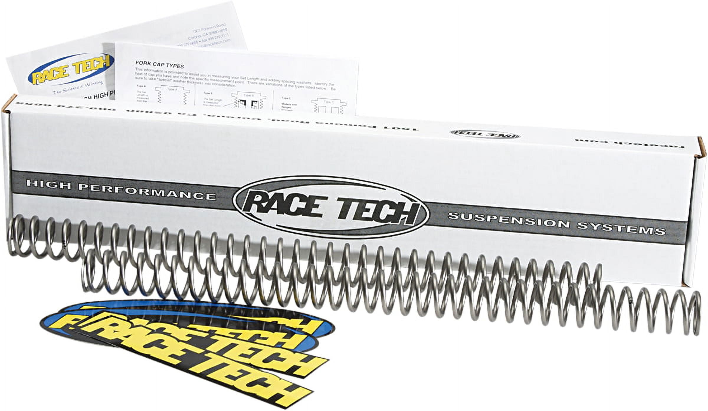 Race Tech Fork Spring 1.00 KG/MM F/ Buell XB9/12R Honda Kaw ZX Suz