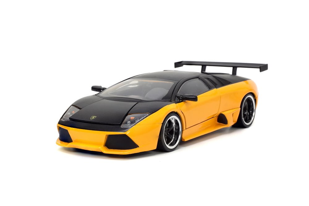Murciélago LP64, Orange and Black Jada Toys 34028 1/24 scale Diecast Model Toy