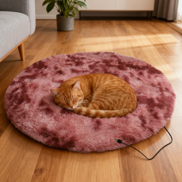 RKSTN Polyester fiber heating pad Heated Mat Winter Carpet Chair Cushion