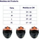 thumbnail image 4 of Casco para Motocicleta Bluelander de Doble Visera con Certificación ECE, Negro, Talla L, 4 of 5
