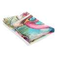 thumbnail image 6 of Wobogo Summer Flamingos Tapestry 80x60in Home Living Room Bedroom Wall Hanging Ornaments, 6 of 10