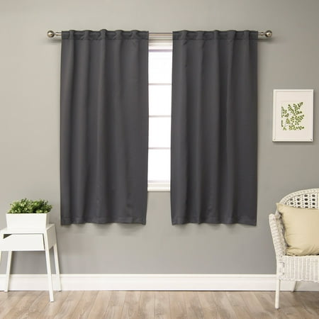 Best Home Fashion Solid Thermal Insulated Blackout Curtain Panel (Best Thermal Insulation Windows)