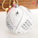 thumbnail image 3 of Bola de Navidad decorativa, bola de espuma blanca, adorno colgante, adornos para árbol de Navidad, decoración para fiestas en el hogar, manualidades, regalo, 3 of 5