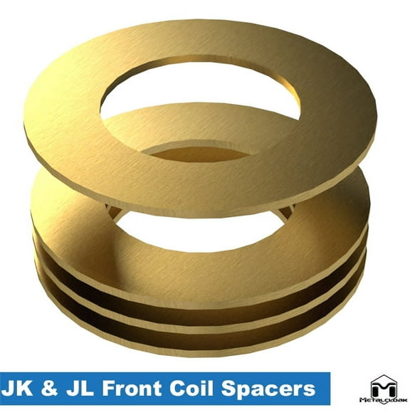 JK/JL Wrangler Front Coil Spring Spacer Set