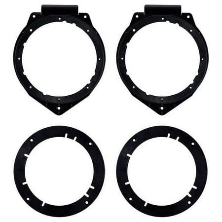 Metra - Speaker Bracket for Select 2008-2015 Chevrolet Camaro - Black