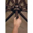 thumbnail image 5 of SimplyShade Outdoor Offset Square Patio Umbrella - Taupe - 10', 5 of 8