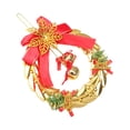 thumbnail image 2 of Gymnture 2pcs Xmas Wind Bell Ornaments with Flower Bowknot, 2 of 10