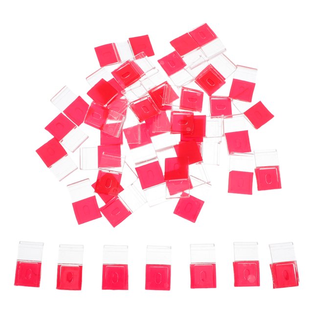 IDEANATEGRATE 50Ud Clips Adhesivos Para Tira LED Con Sujeción Estable En Diferentes Superficies