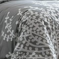 thumbnail image 6 of City Scene Branches Cotton Grey 3 Piece Duvet Cover Set-Full/Queen, 6 of 8