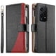 thumbnail image 1 of Funda cartera GANGXUN para Honor 200 Lite , cuero PU con tarjetero, cremallera, correa de mano, soporte y protección 1315°, 1 of 6