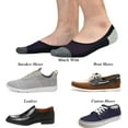 thumbnail image 5 of Genuine Mens No Show Socks, Loafer Sneakers Low Cut Cotton Socks With Non Slip Grips, 5 of 5
