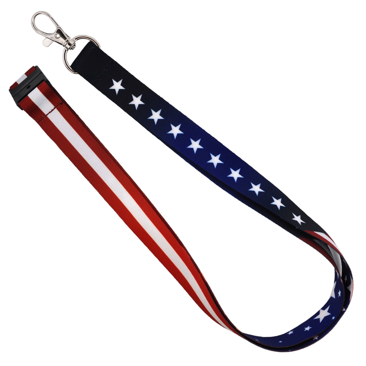 PinMart's American Flag Lanyard - 5 Pack