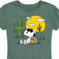 thumbnail image 3 of Peanuts - Snoopy & Woodstock - Women's Short Sleeve Graphic T-Shirt, 3 of 6