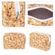 thumbnail image 3 of 1 Pc Bolsa Cosmética Portátil de Flores para Mujeres para Vacaciones y Viajes de Negocios Amarillo Poliéster, 3 of 3