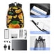 thumbnail image 4 of Disketp Tangerine Mochila Ligera Clásica con Múltiples Bolsillos, Mochila Casual para Hombre y Mujer, Ideal para Escuela, Trabajo y Viajes, 4 of 6