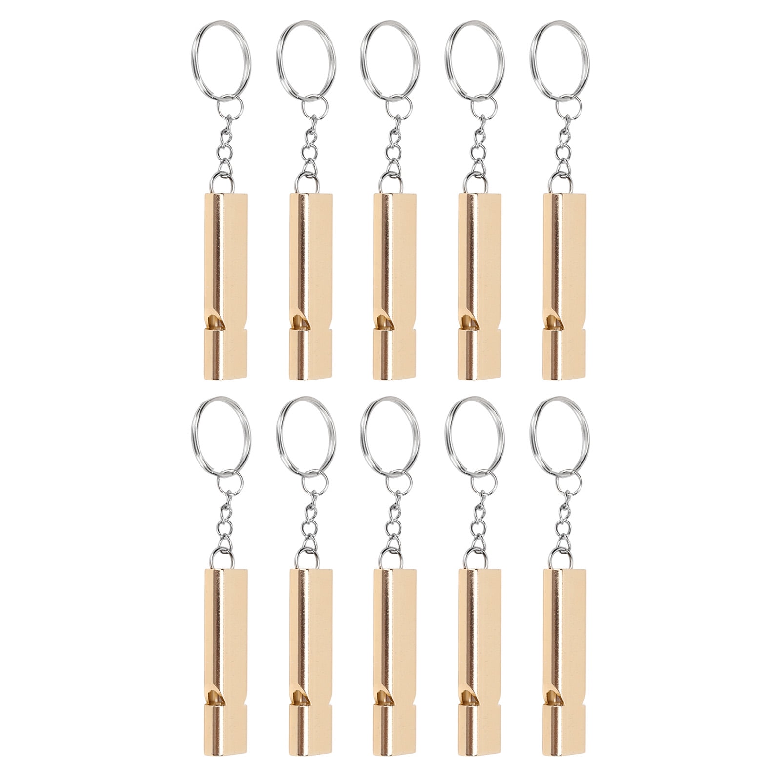 GOTOTOP Sifflet De Survie En Camping Sifflet De Survie De Poche Extérieur En Alliage De Titane