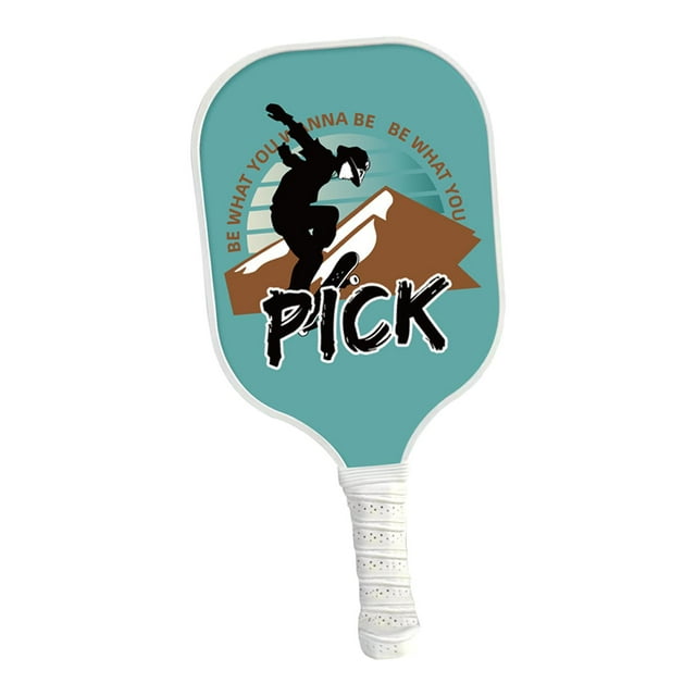 Pickleball Paddle Pickleball Racket Fiberglass Surface Racquet Professional Portable Honeycomb Core for Sports Players Exercise style B