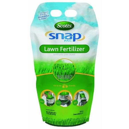 Scotts Snap Pac Lawn Fertilizer, 4,000 sq ft