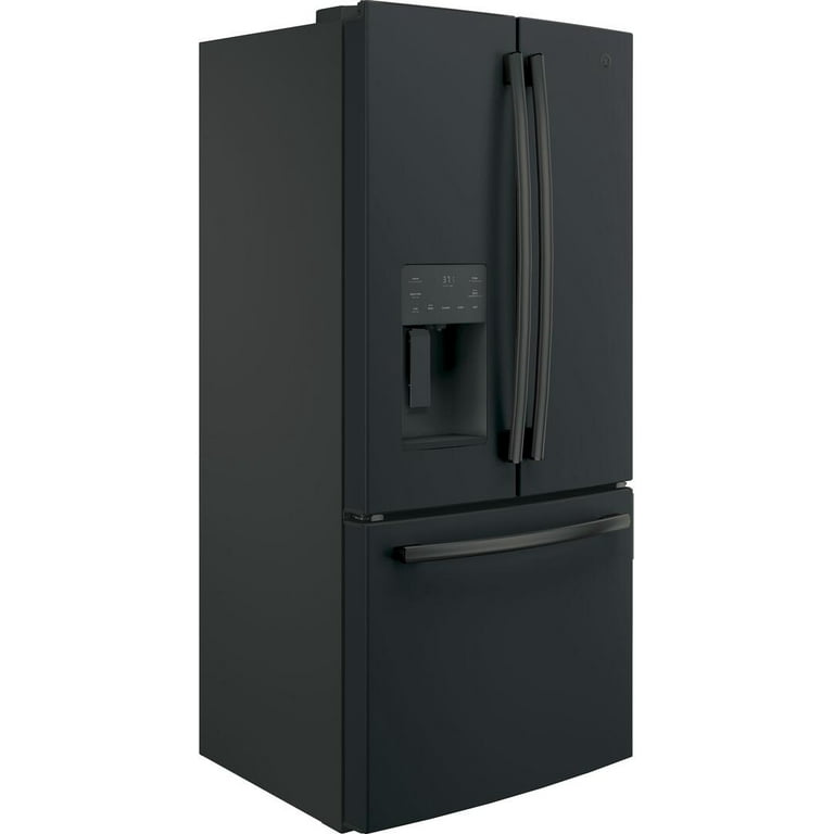 Ge black slate refrigerator deals