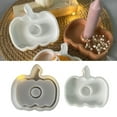 thumbnail image 2 of AOOOWER Pumpkin Shape Silicone Candlestick Molds for Candle Holder Jewelry Storage Tray, 2 of 8