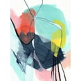 thumbnail image 2 of Vess, June Erica 25x32 White Modern Wood Framed Museum Art Print Titled - Color Wish II, 2 of 4