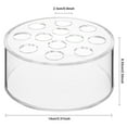 thumbnail image 2 of Home Decor Clear Acrylic Flower Vase Decorative Modern Vase for Dining Table (12 holes 1pc), 2 of 8