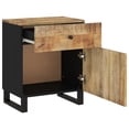 thumbnail image 3 of vidaXL Bedside Cabinet 50x33x60 cm Solid Wood Mango&Engineered Wood, 3 of 5