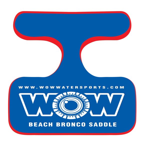 WOW Sports - Selle d'Eau pour Adultes - Supporte 300 Lb - Soutien en Mousse Solide - Siège au Bord de la Piscine pour Commotions - 21 Pouces x 20 Pouces x 2,4 Pouces
