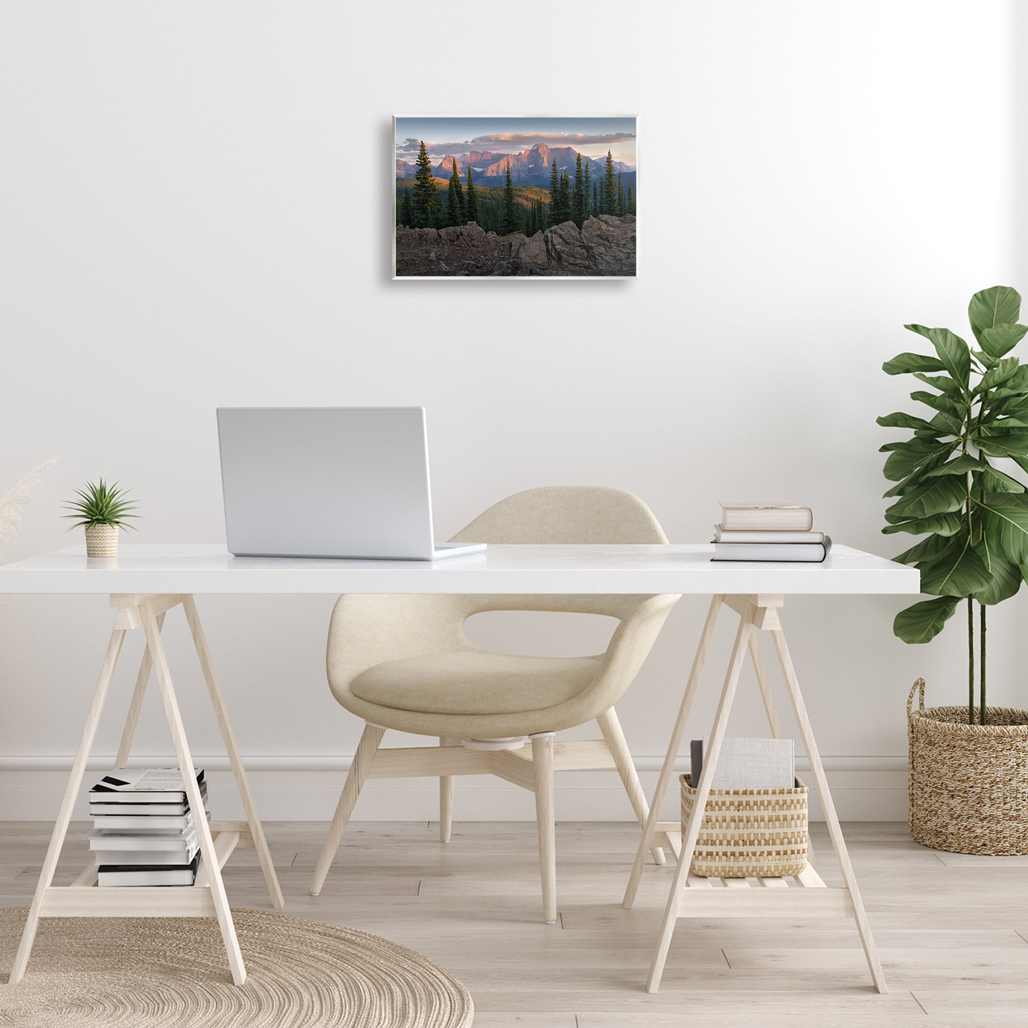 Stupell Industries Diurnal Mountain Scenery Landscape Photography Unframed Art Print Wall Art, 15 x 10
