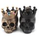 thumbnail image 5 of Moyic Calavera Candelero Resina Calavera Candelabro Decoración Horrible Calavera Candelabro Artesanía Esqueleto Candelabro Estante para Decoración del hogar No.1 Moyic HA027867-01, 5 of 6