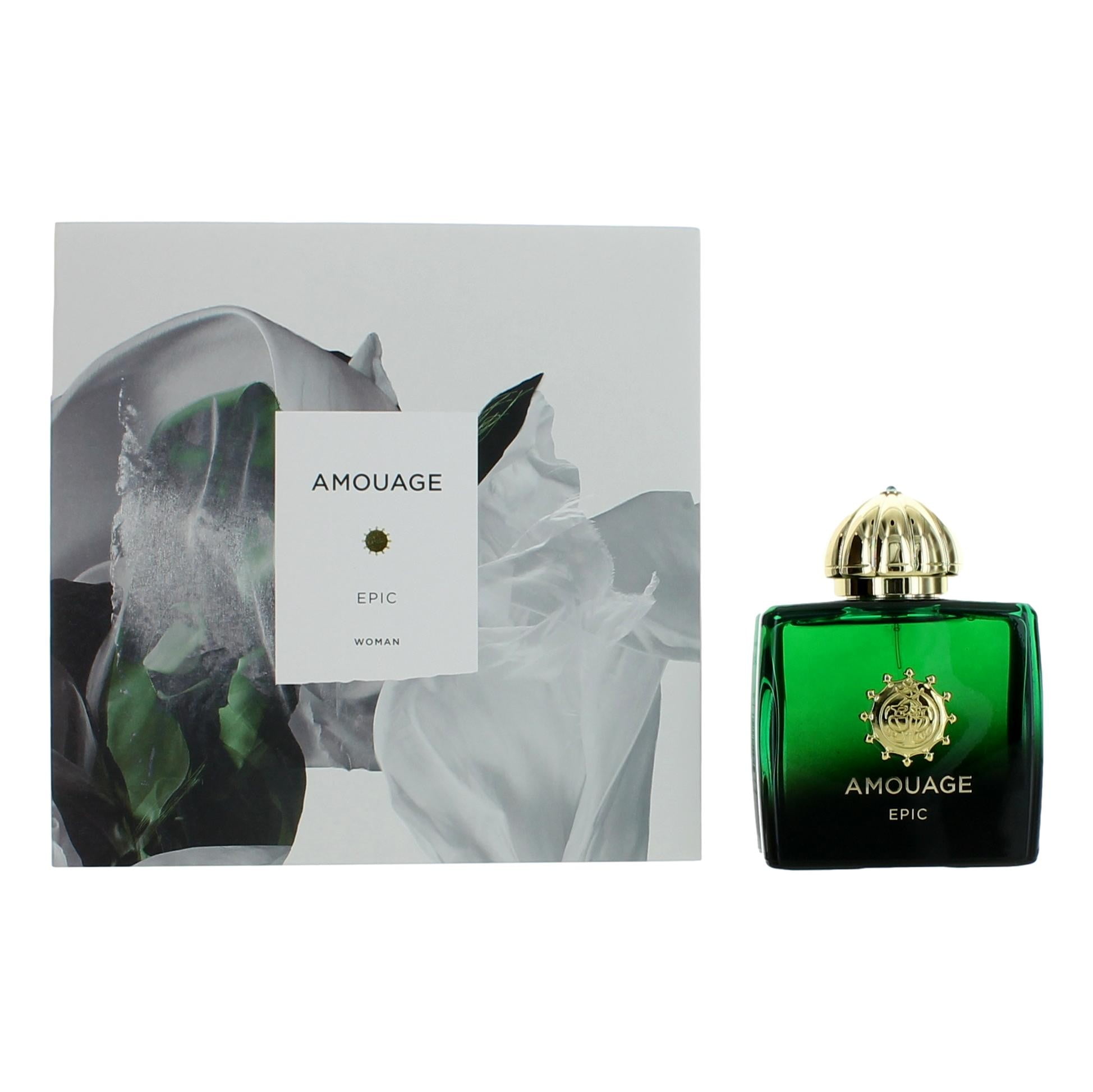 Amouage Epic Eau De Parfum Spray for Women, 3.4 oz, Oriental