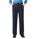 thumbnail image 1 of Pantalones de traje de hombre con cremallera y bolsillo, rectos, de tubo, de color liso, de poliéster, 1 of 5